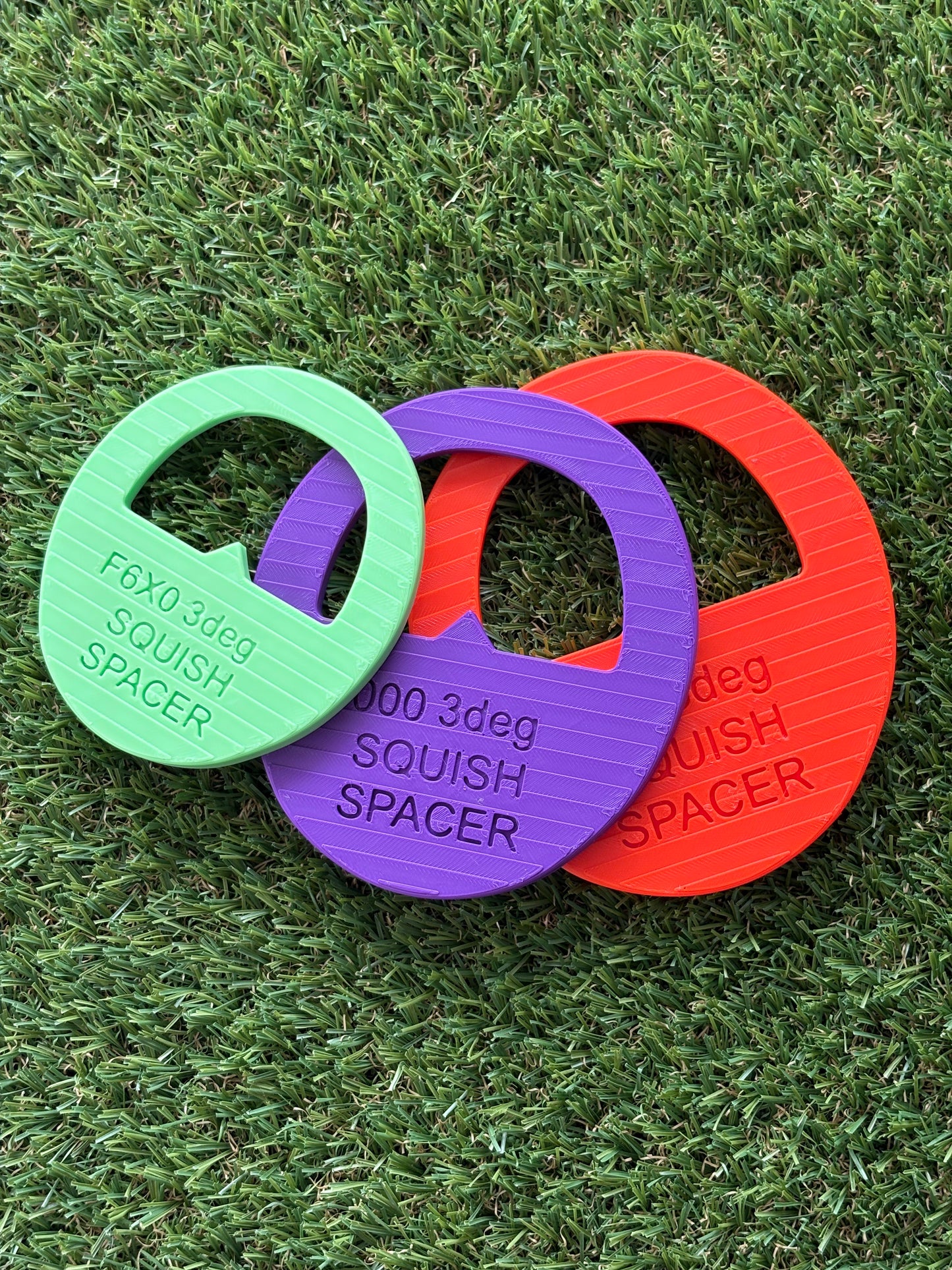 3 Deg Squish Spacer (pp) please order corresponding size to your squish pads π