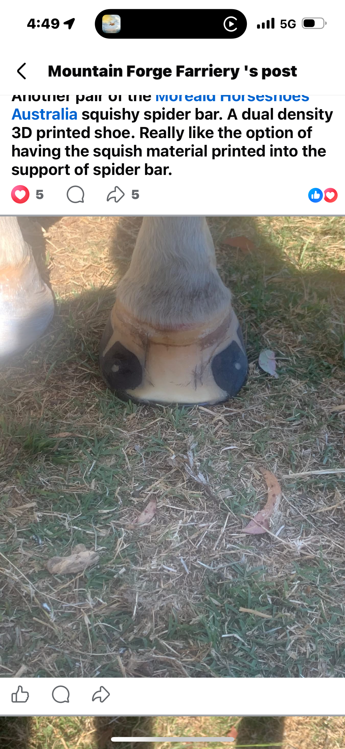 Spider Bar with integrated squish bar .♻️