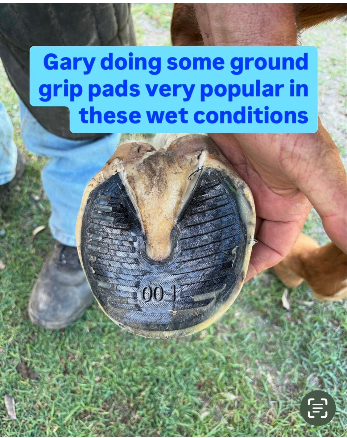 Ground pad package