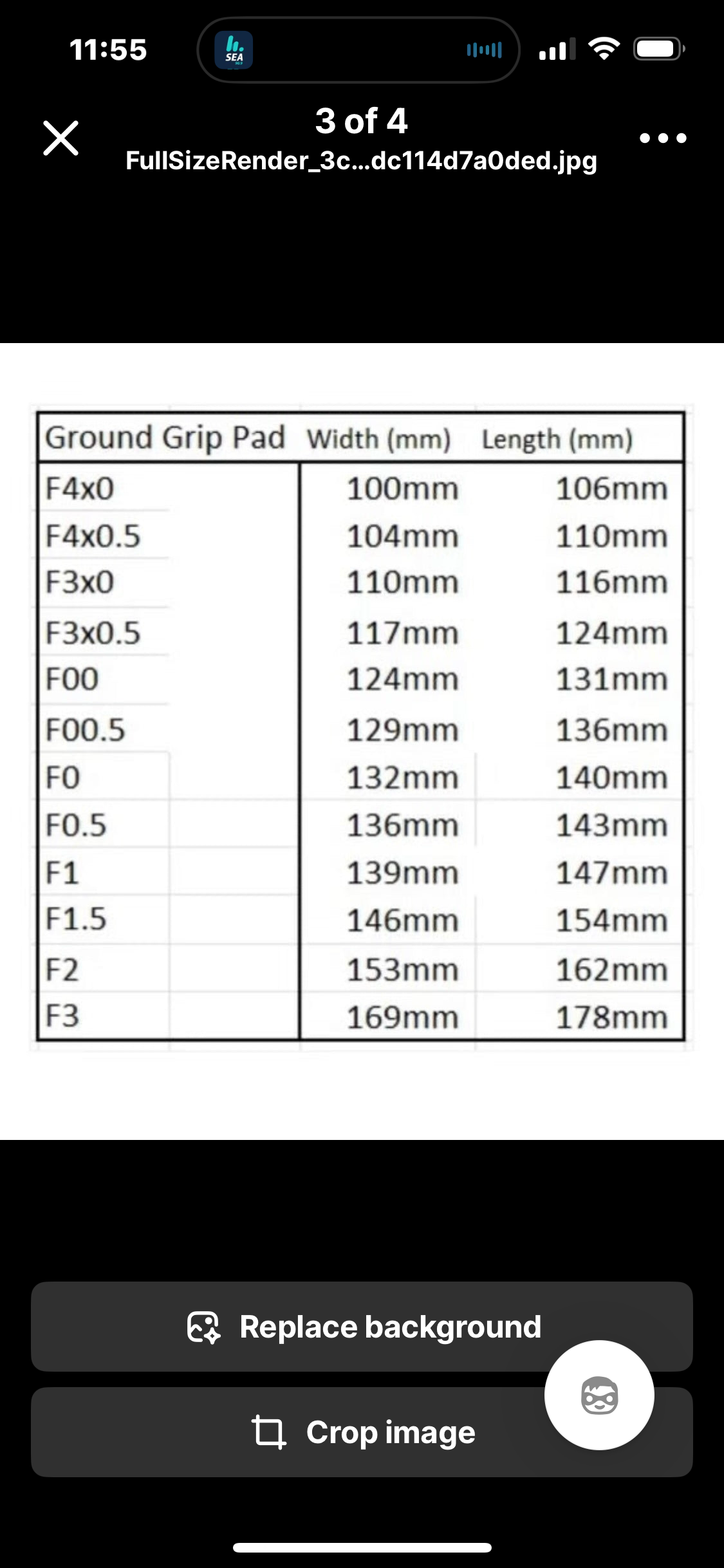 Ground pad package