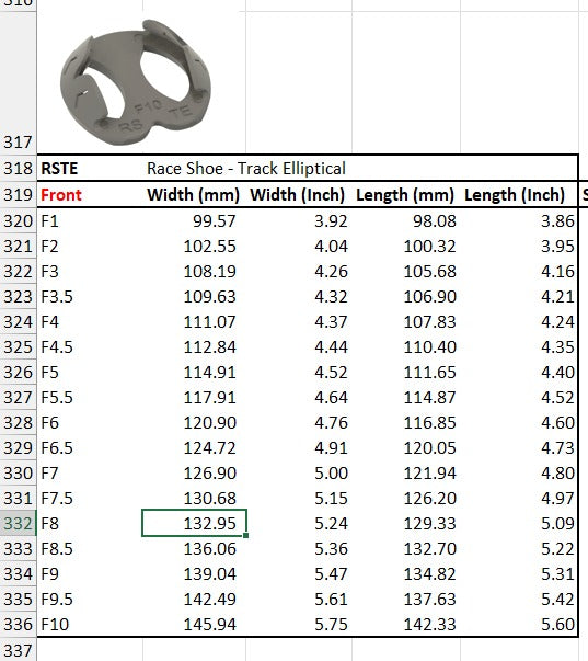 RST Elliptical Front ♻️ (pair)